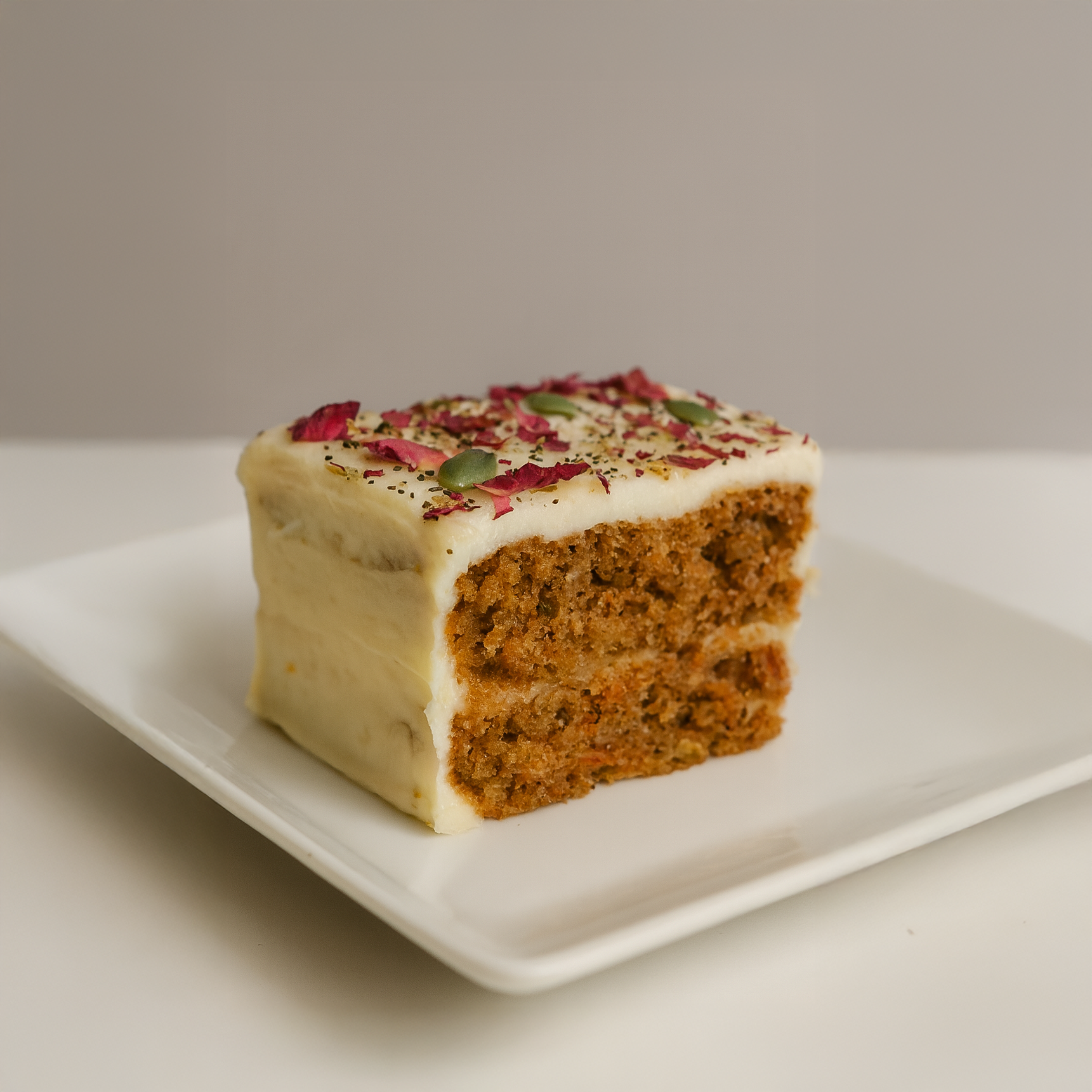 BUDÍN DE ZANAHORIA / MERIENDA dish from Chef León